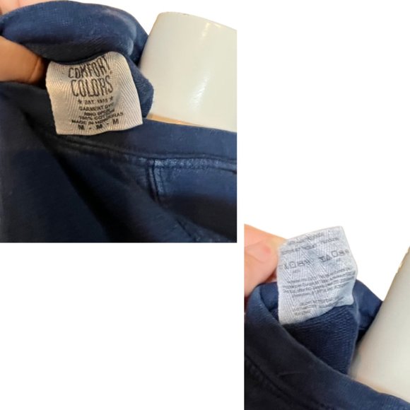 Women's Navy and Pink Logo Top Set - Picture 6 of 6